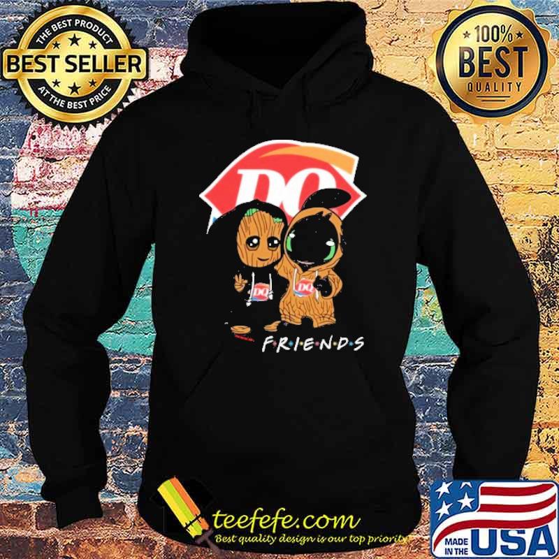 DAIRY QUEEN friends groot and toothless shirt