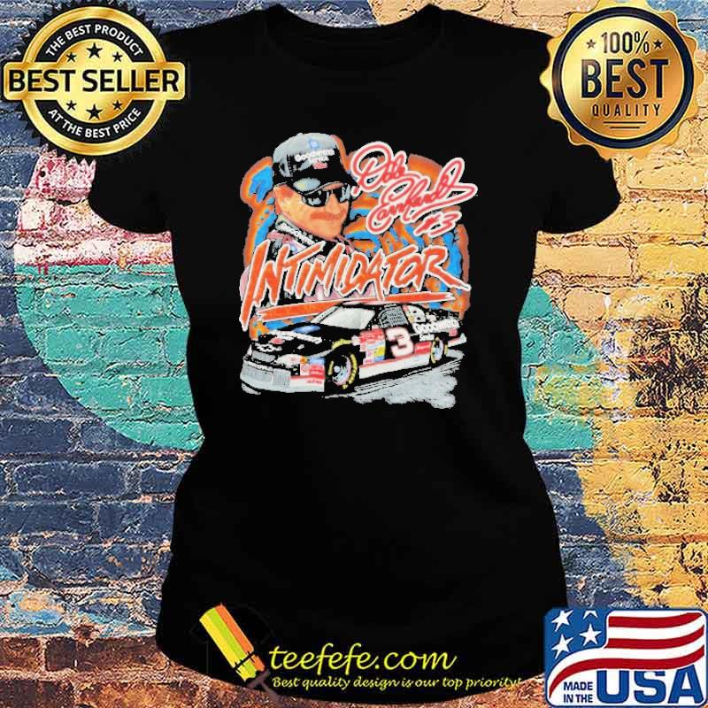 Dale Earnhardt Intimidator car s Ladies tee Dale Earnhardt Intimidator car s Ladies tee