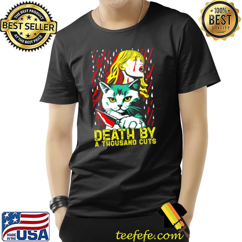 Death By Thousand Cuts Taylor Swift Watercolor T-Shirt Death By Thousand Cuts Taylor Swift Watercolor T-Shirt
