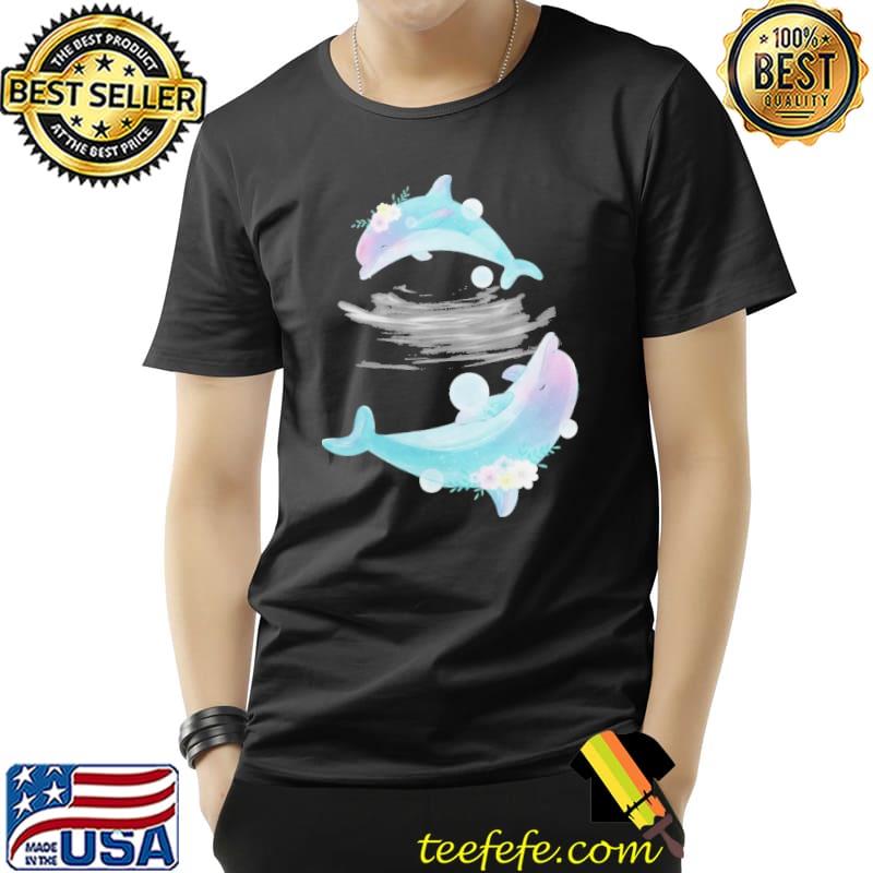 Dolphin swim together shirt