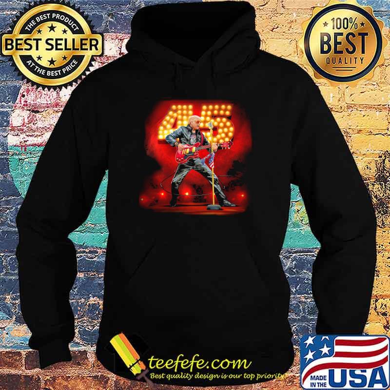 Donald Trump 45 america comeback guitar singer shirt Donald Trump 45 america comeback guitar singer shirt