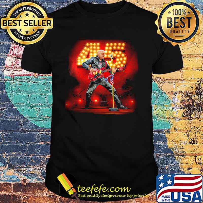 Donald Trump 45 america comeback guitar singer s Unisex Donald Trump 45 america comeback guitar singer s Unisex