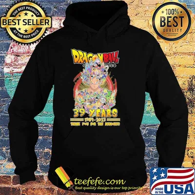 Dragonball 39 years 1984-2023 thank you for the memories shirt