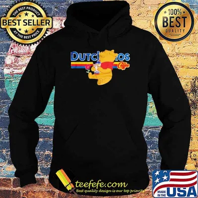 Dutch Bros coffee bear pooh shirt