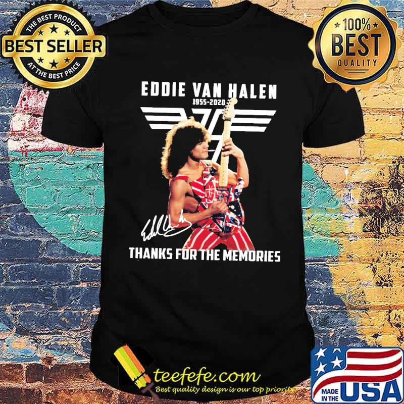 Eddie Van Halen 1955-2020 thanks for the memories signature s Unisex Eddie Van Halen 1955-2020 thanks for the memories signature s Unisex