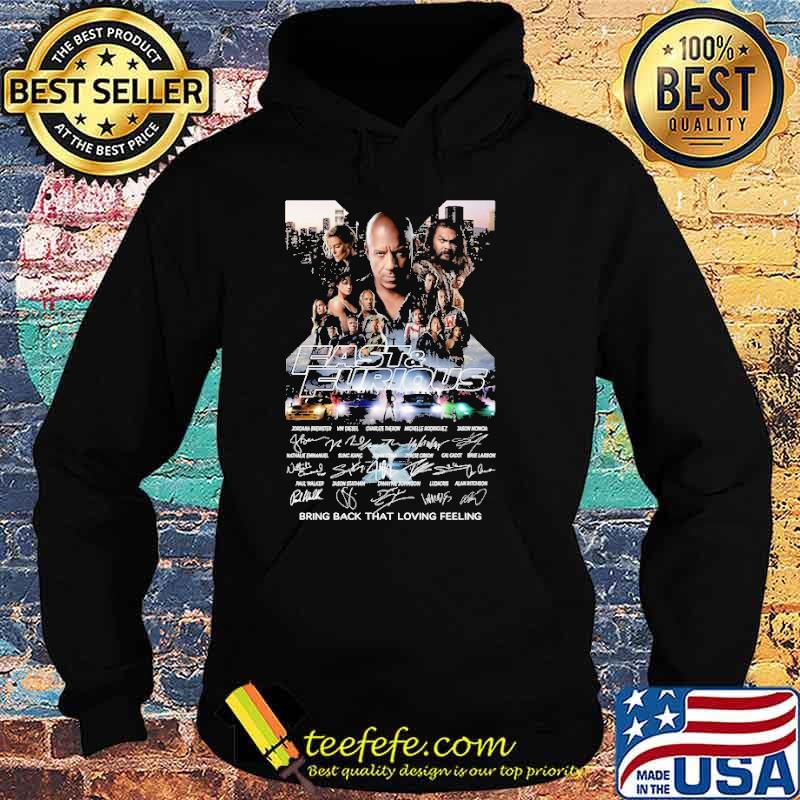 Fast and Furious bring back that loving feeling signatures shirt