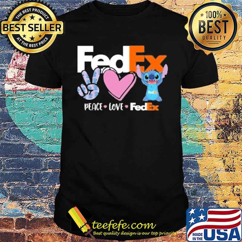 FedEx peace love stitch s Unisex FedEx peace love stitch s Unisex