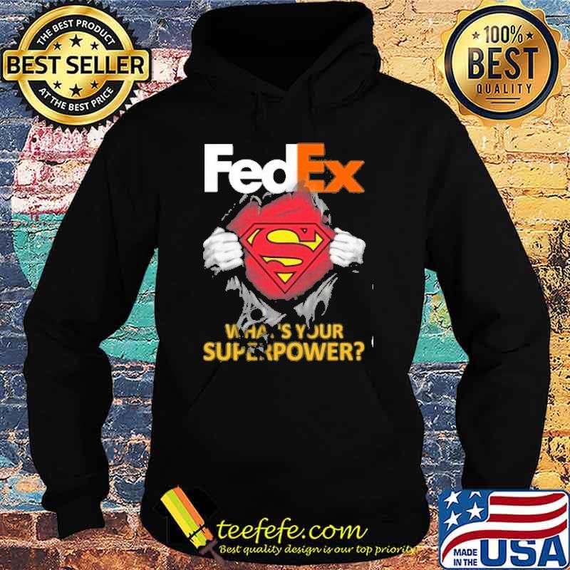 FedEx what's your superpower superman shirt