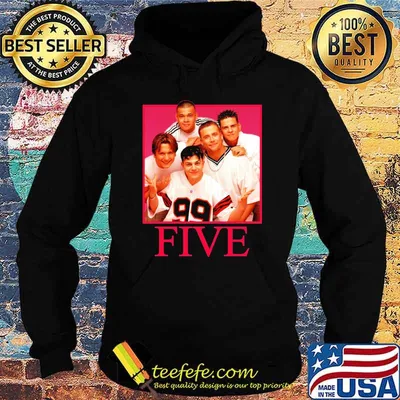 Five Boys band music shirt