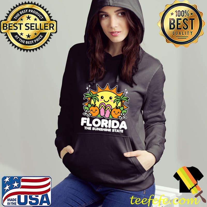 Florida The Sunshine State Summer Vacation Palms Tree T-Shirt Hoodie Florida The Sunshine State Summer Vacation Palms Tree T-Shirt Hoodie