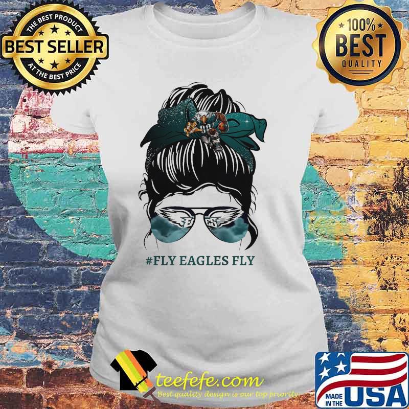 Fly Eagles fly girl s Laides tee Fly Eagles fly girl s Laides tee
