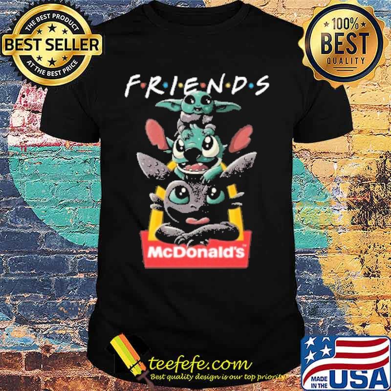 Friends MCDONALD'S baby yoda stitch toothless s Unisex Friends MCDONALD'S baby yoda stitch toothless s Unisex