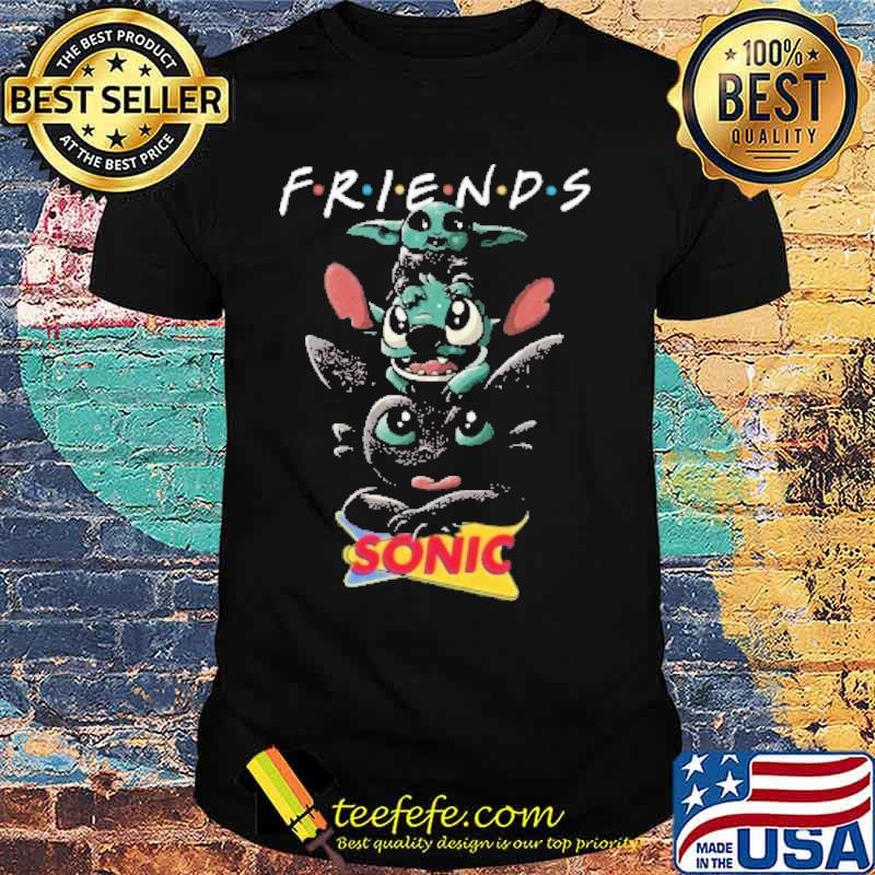 Friends Sonic toothless baby yoda stitch s Unisex Friends Sonic toothless baby yoda stitch s Unisex