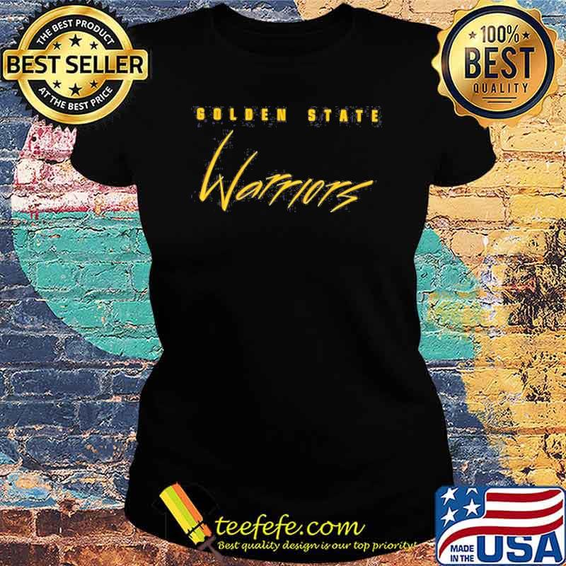 Golden State Warriors Nike Courtside Versus Flight Max90 sport s Ladies tee Golden State Warriors Nike Courtside Versus Flight Max90 sport s Ladies tee
