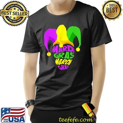 Happy Mardi Gras Day Party Hat T-Shirt