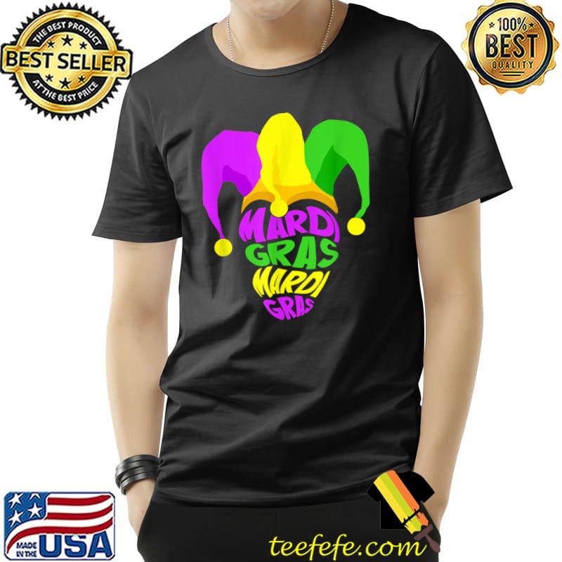 Happy Mardi Gras Day Party Hat T-Shirt Happy Mardi Gras Day Party Hat T-Shirt