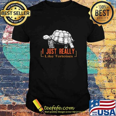 I Just Really Like Tortoises T-Shirt