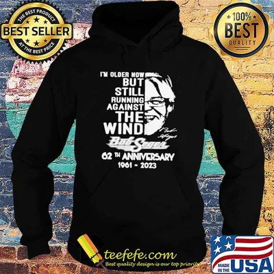 I'm older now but still running against the wind Bob Seger 62th anniversary 1961-2023 signature shirt