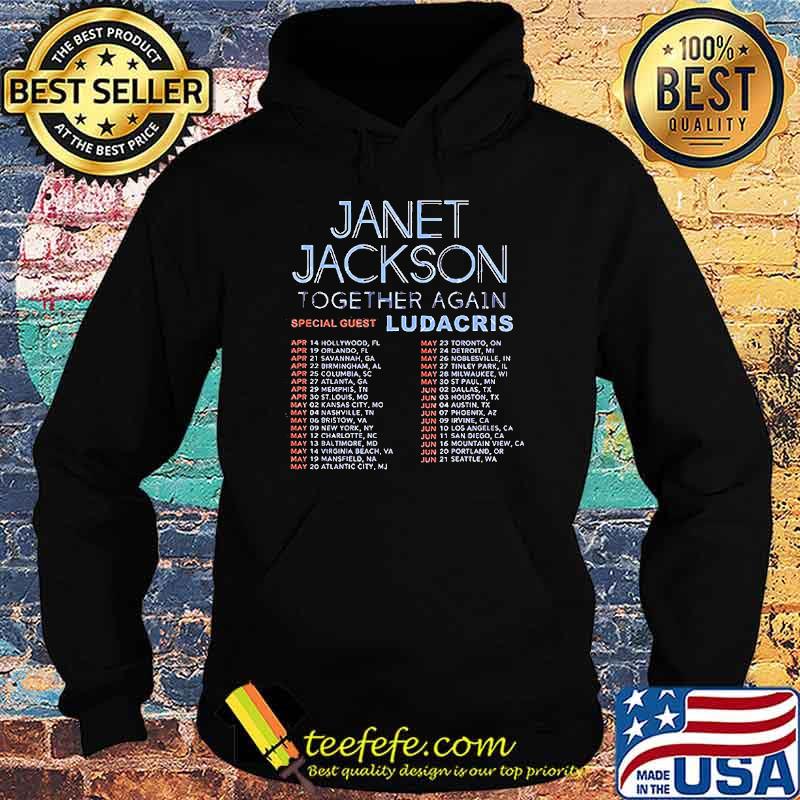 Janet Jackson together again special guest Ludacris shirt