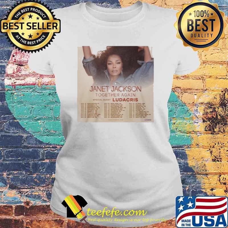 Janet Jackson Together Again Tour 2023 Ludacris s Laides tee Janet Jackson Together Again Tour 2023 Ludacris s Laides tee