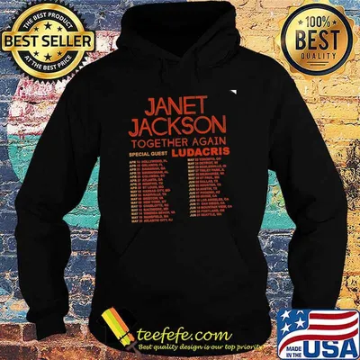 Janet Jackson Together Again Tour 2023 signature Shirt