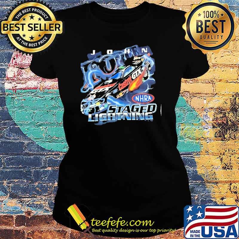 John Force staged lightning castrol s Ladies tee John Force staged lightning castrol s Ladies tee
