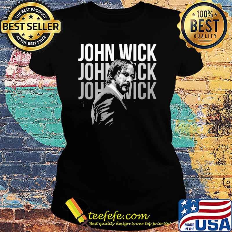 John Wick 4 Keanu Reeves s Ladies tee John Wick 4 Keanu Reeves s Ladies tee