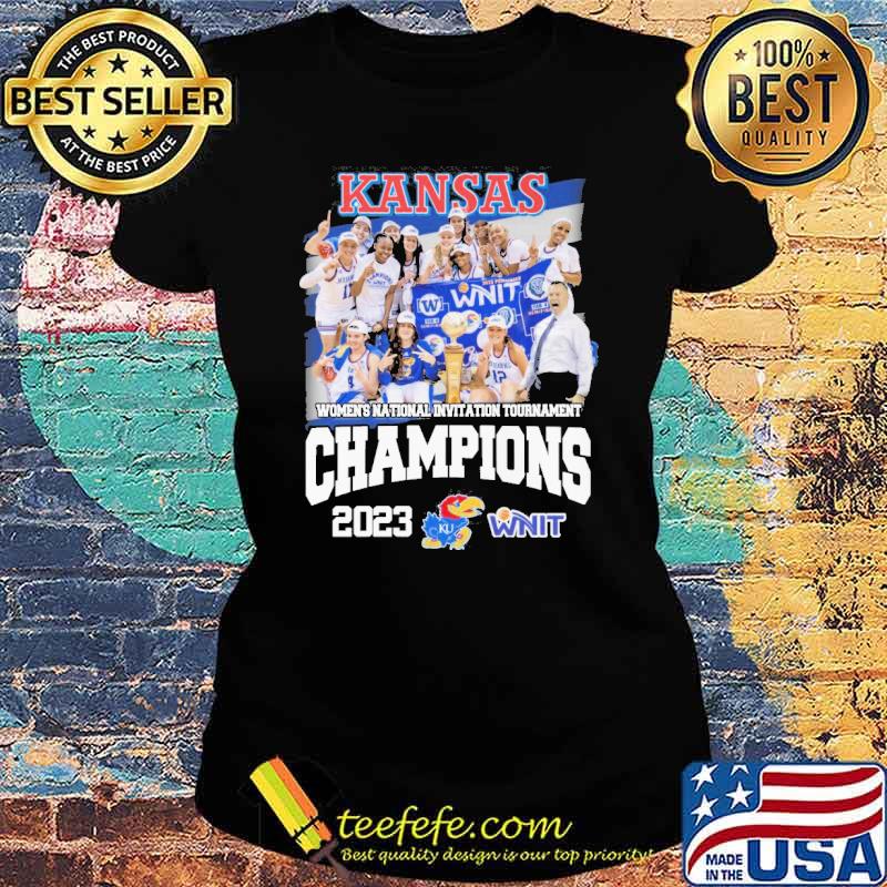 Kansas women's national invitation tournament champions 2023 WNIT s Ladies tee Kansas women's national invitation tournament champions 2023 WNIT s Ladies tee