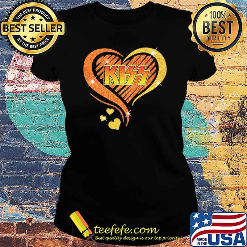 Kiss heart love diamond s Ladies tee Kiss heart love diamond s Ladies tee