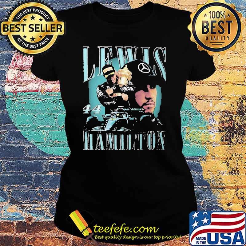 Lewis Elamilton 44 car s Ladies tee Lewis Elamilton 44 car s Ladies tee