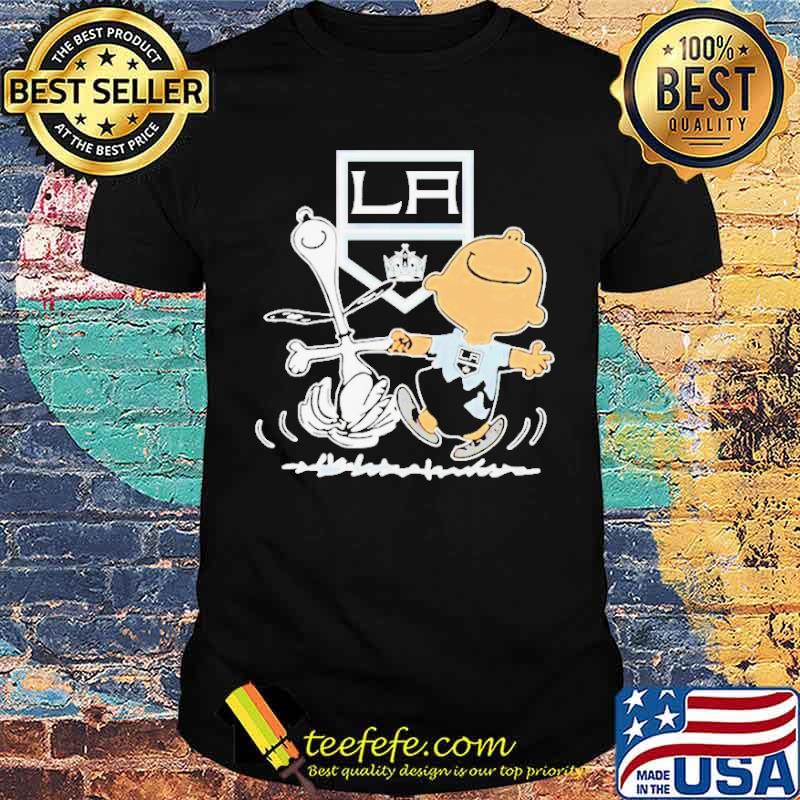 Los Angeles Kings Snoopy and Charlie Brown dancing sport s Unisex Los Angeles Kings Snoopy and Charlie Brown dancing sport s Unisex