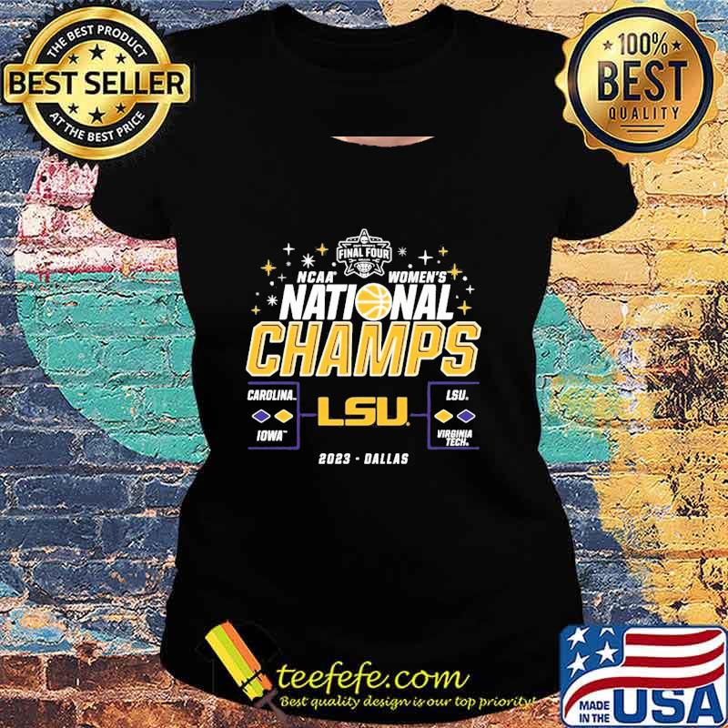 Lsu Tigers Women’s 2023 Ncaa Womens Basketball National Champions Buzzer Stars Dallas s Ladies tee Lsu Tigers Women’s 2023 Ncaa Womens Basketball National Champions Buzzer Stars Dallas s Ladies tee