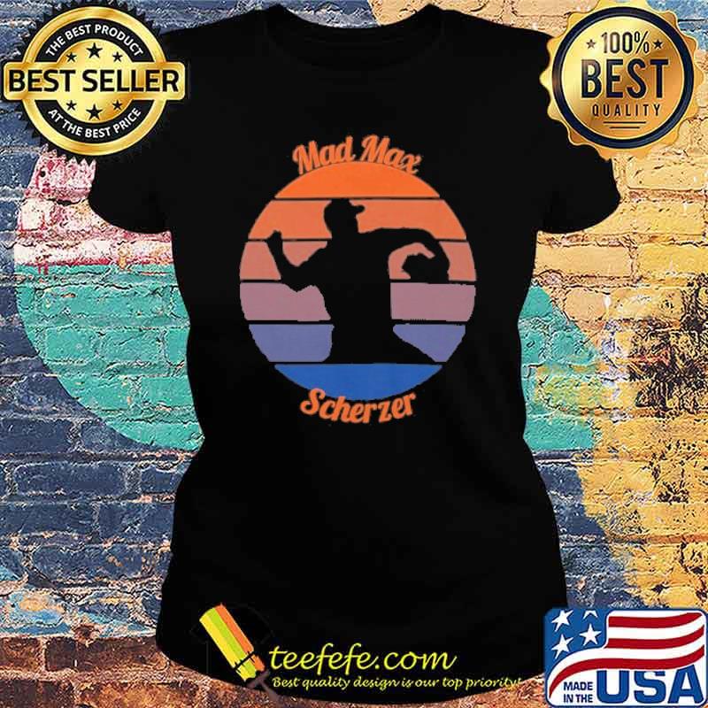 Mad Max - Max Scherzer - NYM vintage s Ladies tee Mad Max - Max Scherzer - NYM vintage s Ladies tee