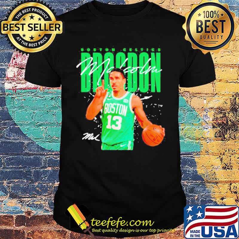 Malcolm Brogdon Boston Celtics signature basketball s Unisex Malcolm Brogdon Boston Celtics signature basketball s Unisex