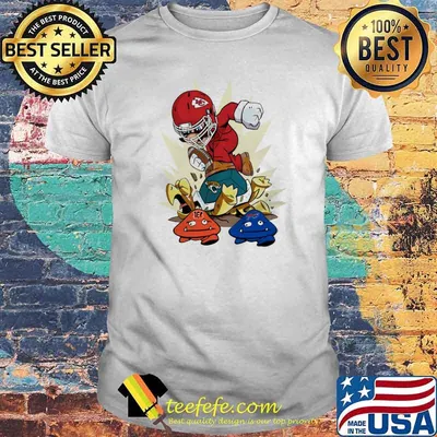 Mario Kansas city Chiefs and bengal shirt
