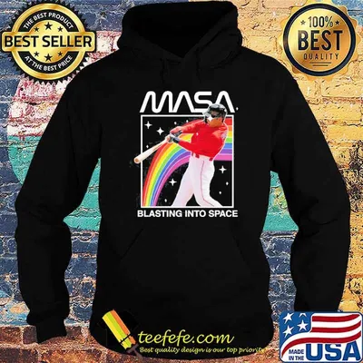 Masa Blasting Into Space sport rainbow Shirt