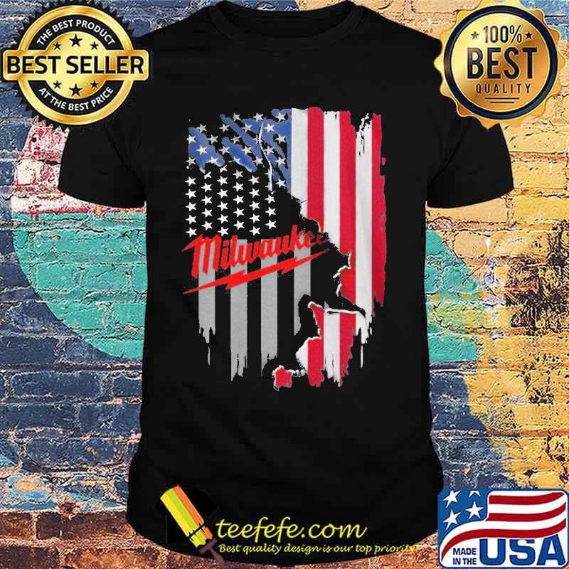 Milwaukee America flag s Unisex Milwaukee America flag s Unisex