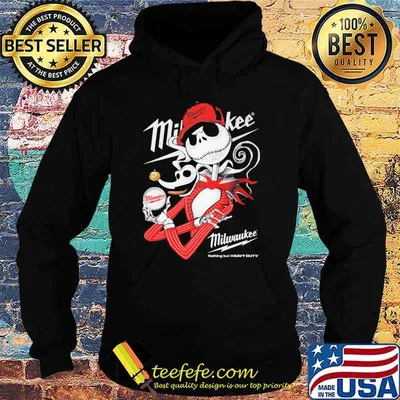 Milwaukee nothing but heavy duty Jack Skellington shirt