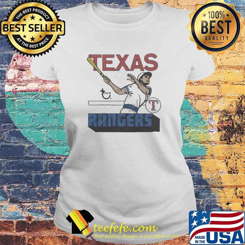 MLB x topps texas rangers s Laides tee MLB x topps texas rangers s Laides tee