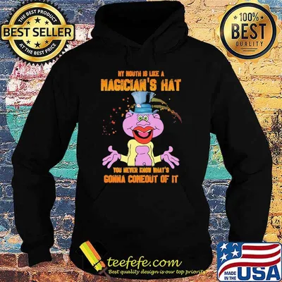 My mouth is like a magician's hat you never know what's gonna comeout of it Peanut Jeff Dunham shirt