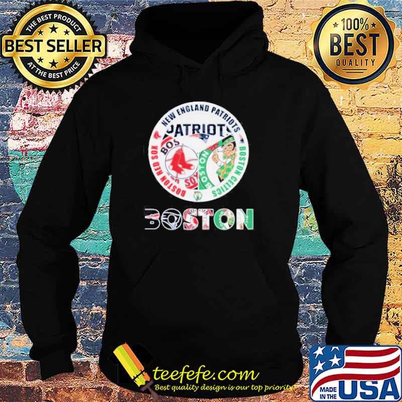 New England Patriots Boston Celtics Boston Red Sox Boston sport shirt