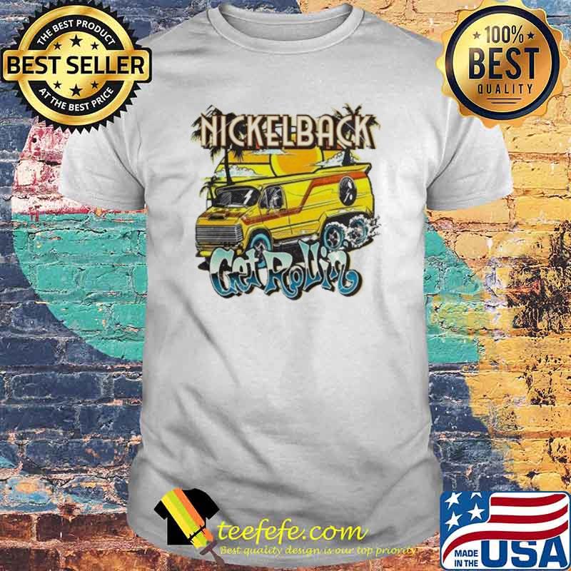 Nickelback Get Rollin’tour 2023 Band Concert shirt