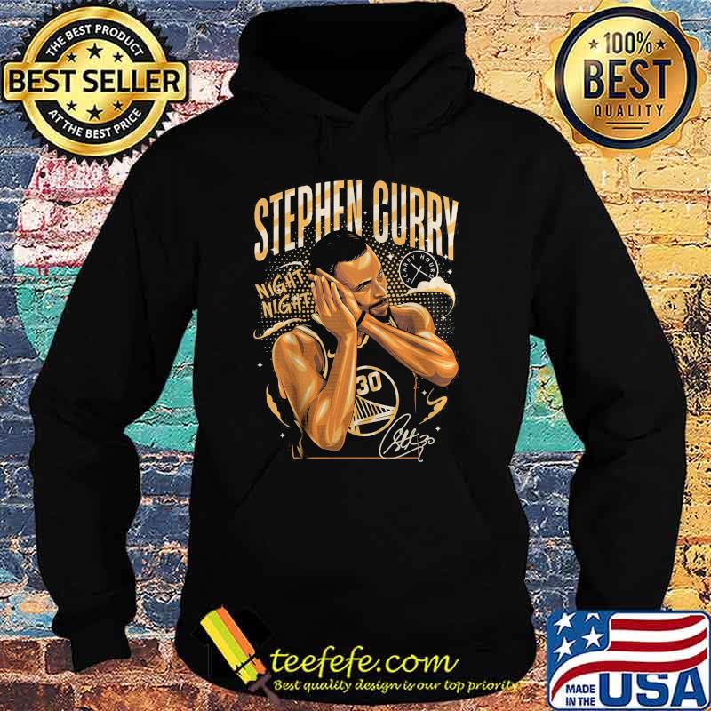 Night Night Steph Curry Golden State Warriors Basketball signature shirt