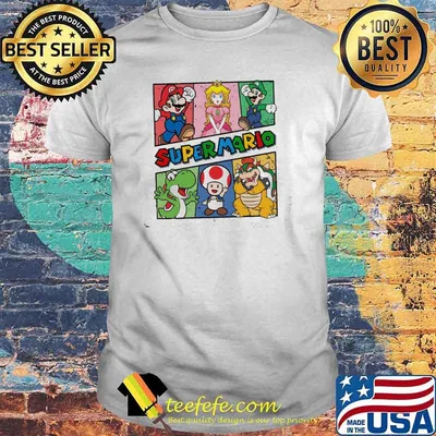 Nintendo Super Mario Vintage Mario And Luigi shirt
