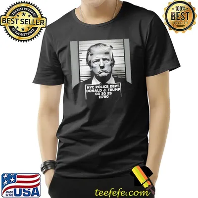 NYC police dept Donald J.Trump 03 30 23 11780 shirt