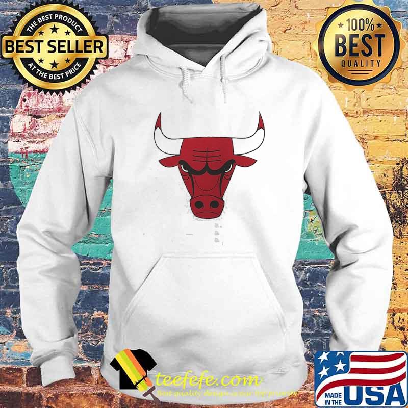 Original branded White Chicago Bulls Primary Mascot s Hoodie Original branded White Chicago Bulls Primary Mascot s Hoodie