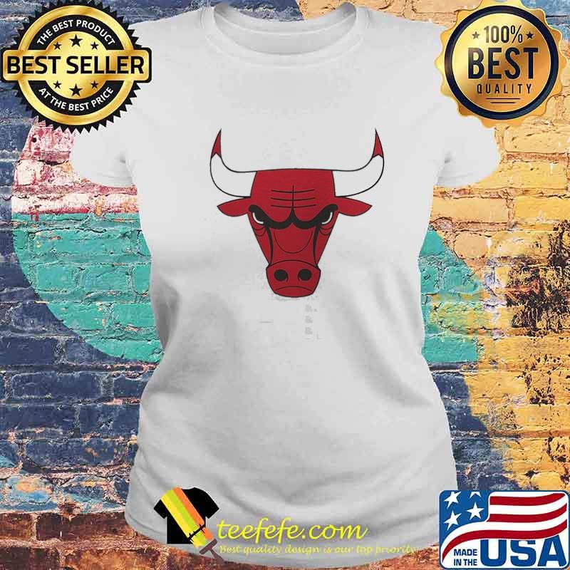 Original branded White Chicago Bulls Primary Mascot s Laides tee Original branded White Chicago Bulls Primary Mascot s Laides tee