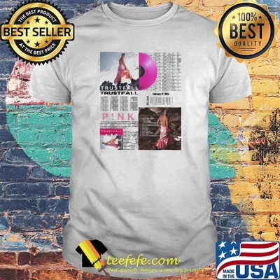 Pink Trust Fall Tour Summer Carnival Tour shirt