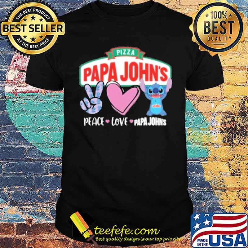 Pizza papa john's stitch peace love s Unisex Pizza papa john's stitch peace love s Unisex