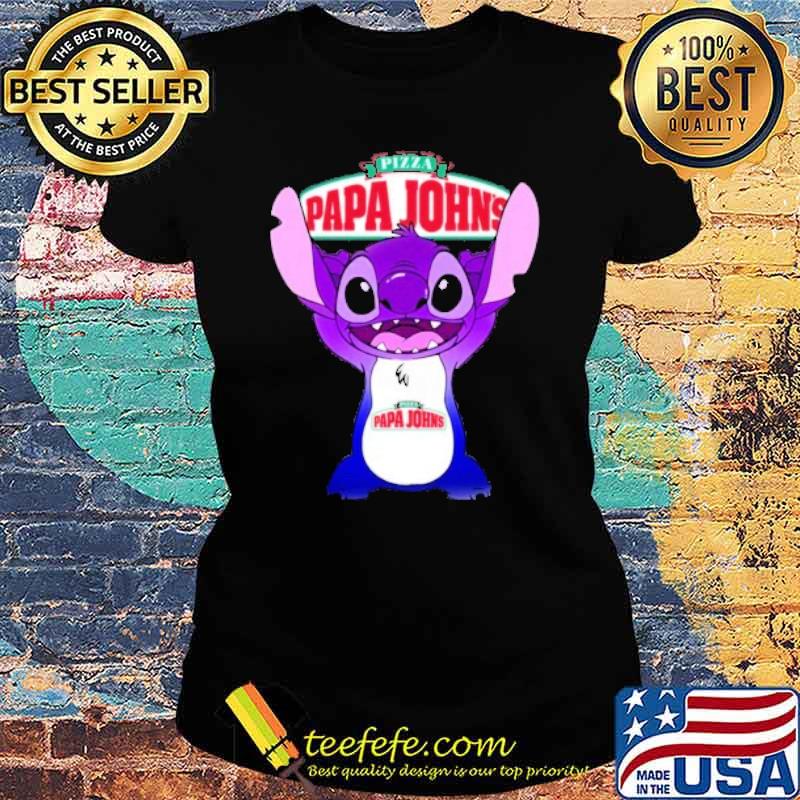 Pizza papa john's stitch s Ladies tee Pizza papa john's stitch s Ladies tee